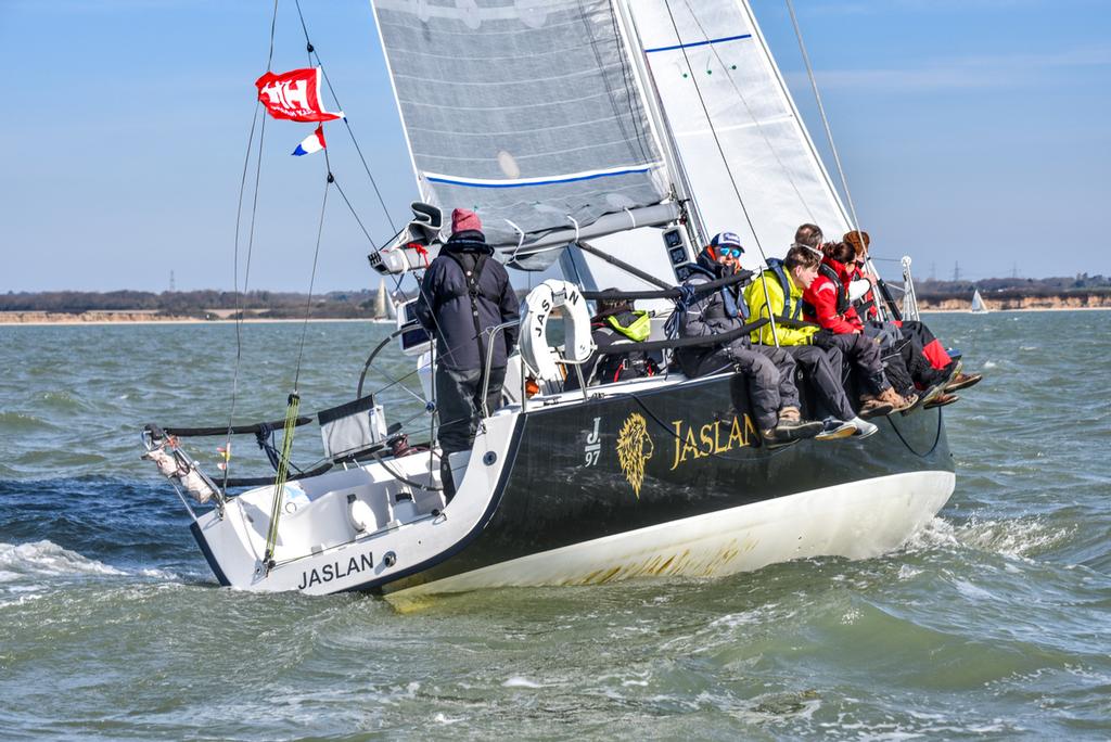 IRC3 Jaslan - Helly Hansen Warsash Spring Series 2017 © Andrew Adams